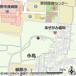 長野県長野市小島727周辺の地図