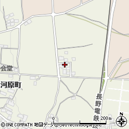長野県須坂市南小河原町821-13周辺の地図