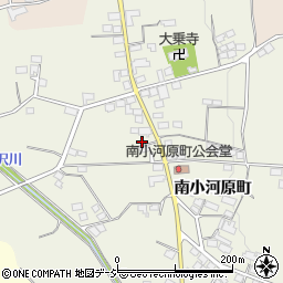長野県須坂市南小河原町626-1周辺の地図