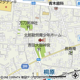 長野市北部勤労青少年ホーム周辺の地図