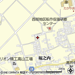 長野県上高井郡高山村高井223周辺の地図