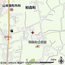 長野県須坂市日滝相森町2249周辺の地図