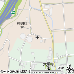 富山県高岡市今泉新55周辺の地図