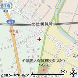 富山県小矢部市茄子島345周辺の地図