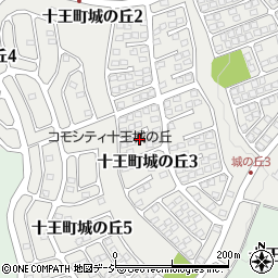 茨城県日立市十王町城の丘3丁目2-3周辺の地図