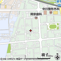 富山県小矢部市綾子3901周辺の地図