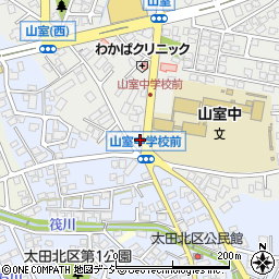 富山県富山市山室156周辺の地図