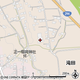 栃木県那須烏山市滝田640周辺の地図