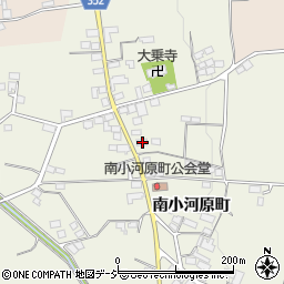 長野県須坂市南小河原町628周辺の地図