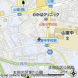 富山県富山市山室278-11周辺の地図