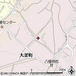 群馬県沼田市大釜町400周辺の地図