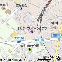 ホリデイスポーツクラブ富山店周辺の地図