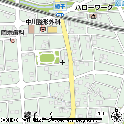 富山県小矢部市綾子4015周辺の地図