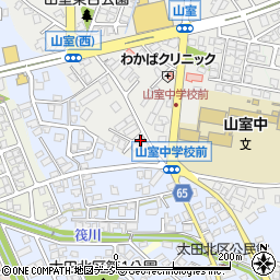 富山県富山市山室277周辺の地図