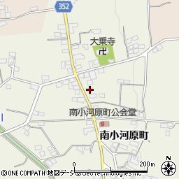 長野県須坂市南小河原町629-1周辺の地図