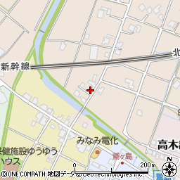 富山県小矢部市小神343周辺の地図