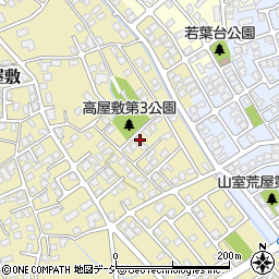 富山県富山市高屋敷321周辺の地図