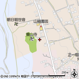 栃木県那須烏山市滝田834周辺の地図