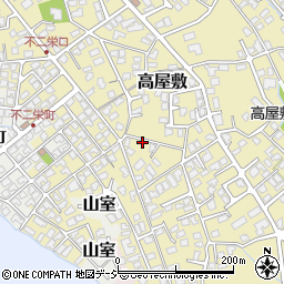 富山県富山市高屋敷180周辺の地図