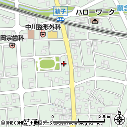 富山県小矢部市綾子4017周辺の地図