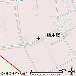 栃木県さくら市柿木澤564周辺の地図