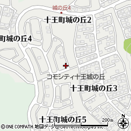 茨城県日立市十王町城の丘4丁目1-10周辺の地図