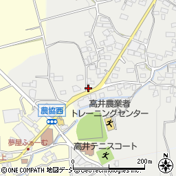 長野県上高井郡高山村高井672周辺の地図