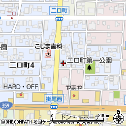 株式会社オリバー　富山本店周辺の地図