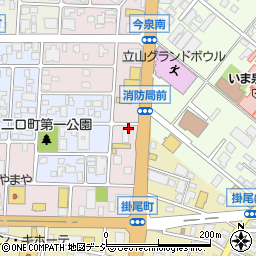 鈑金のモドーリー　富山掛尾店周辺の地図