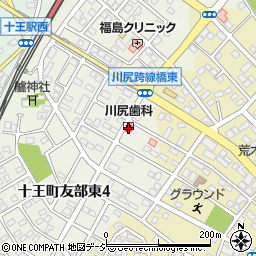 川尻歯科医院周辺の地図
