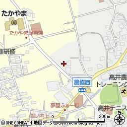 長野県上高井郡高山村高井555周辺の地図