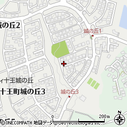 茨城県日立市十王町城の丘1丁目23-15周辺の地図