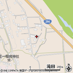 栃木県那須烏山市滝田631周辺の地図