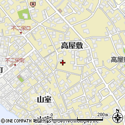 富山県富山市高屋敷182周辺の地図