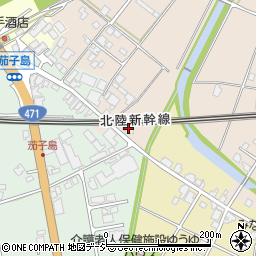 富山県小矢部市小神537周辺の地図