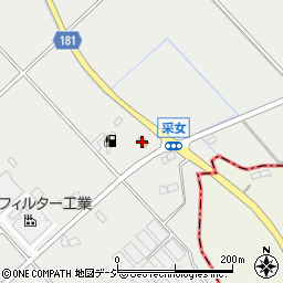 ファミリーマートさくら氏家店周辺の地図