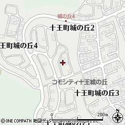 茨城県日立市十王町城の丘4丁目1-4周辺の地図