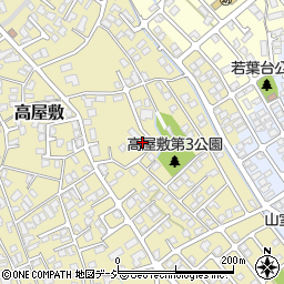 富山県富山市高屋敷291周辺の地図