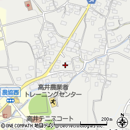 長野県上高井郡高山村高井646周辺の地図