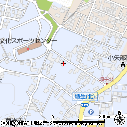 富山県小矢部市埴生442周辺の地図