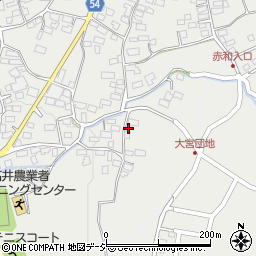長野県上高井郡高山村高井2103周辺の地図