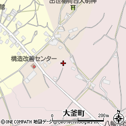 群馬県沼田市大釜町616周辺の地図