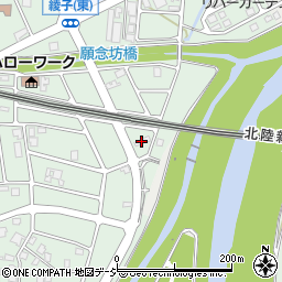富山県小矢部市綾子5239周辺の地図
