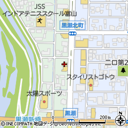 カレーハウスＣｏＣｏ壱番屋富山黒瀬店周辺の地図