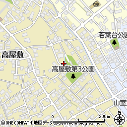 富山県富山市高屋敷307周辺の地図