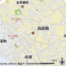 富山県富山市高屋敷729周辺の地図
