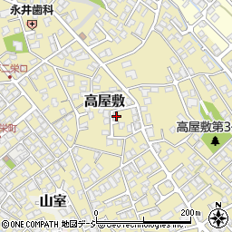 富山県富山市高屋敷189-2周辺の地図