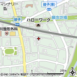富山県小矢部市綾子5198周辺の地図