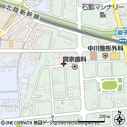 富山県小矢部市綾子3963周辺の地図