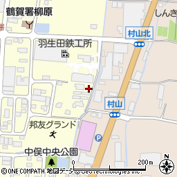羽生田鉄工所独身寮周辺の地図